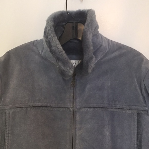 D’Carlo Women’s (M) Leather (suede feel) coat - Picture 3 of 8